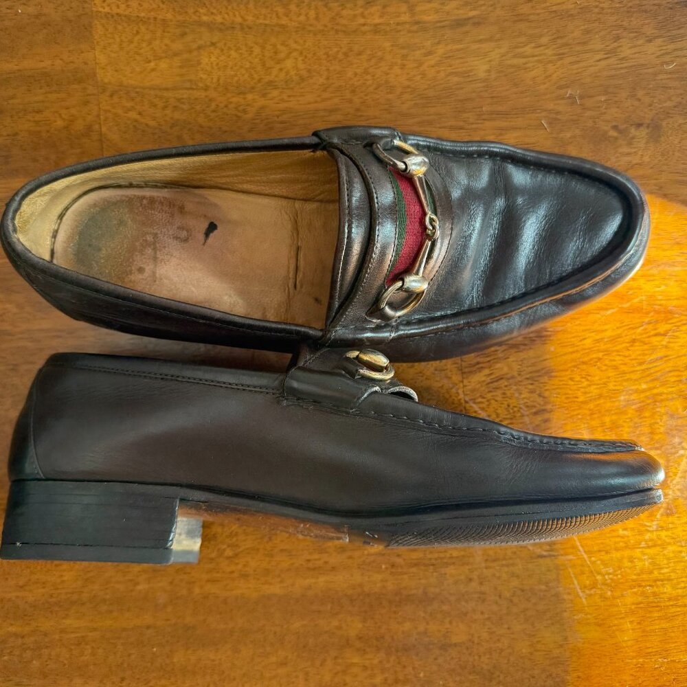 Vintage Gucci Horsebit Loafers - Picture 5 of 6